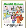 A Visit to the Credit Union Stock Design 8-Page Coloring Book